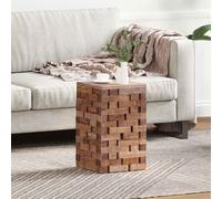 vidaXL Tabouret Naturel 29 x 29 x 48 cm Bois massif de récupération