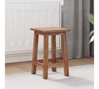 vidaXL Tabouret Naturel 30 x 30 x 47 cm Bois d'Acajou