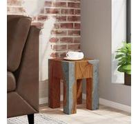 Tabouret Teck Résine 30 x 40 cm