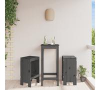 Vidaxl Tabourets De Bar 2 Pcs 40x36x75 Cm Bois Massif De Pin