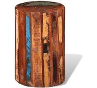 vidaXL Tabourets de bar Bois massif de récupération Brun G