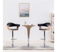 vidaXL Lot de 2 Tabourets de Bar, Chaise de Pub, Siège de Bistrot, Meuble de Salle à Manger Cuisine Salon Maison Intérieur, 283117