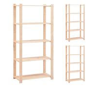 vidaXL Tabourets de rangement pliables 2 pcs Taupe Faux lin