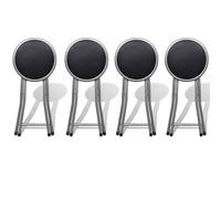 vidaXL Tabourets pliants 4 pcs. Imitation cuir