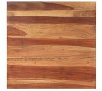 vidaXL Tafelblad 15-16 mm 80x80 cm massief acaciahout285987 Brun G