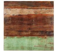 Tafelblad vierkant 15-16 mm 80x80 cm massief gerecycled hout286051