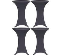 vidaXL Tafelhoes stretch 4 st 80 cm antraciet279086 Anthracite G