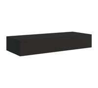 Vidaxl ?Tag¿¿Re ¿¿ Tiroir Murale Noir 60x23,5x10 Cm Mdf Multicolore