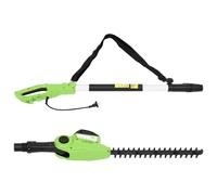 vidaXL Taille-haie électrique à perche télescopique 41 cm 550 W