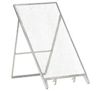 vidaXL Tamis de jardin Acier galvanisé