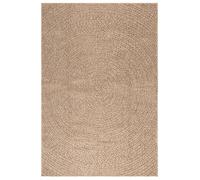 vidaXL Tapis Carpette Aspect jute 120x170 cm - Salon et chambre - Intérieur et extérieur