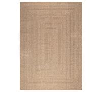 vidaXL Tapis 160x230 cm aspect jute intérieur et extérieur, tapis d'extérieur, tapis de sol, tapis d'intérieur 364833