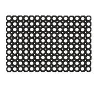 vidaXL Tapis 5 pcs Caoutchouc 23 mm 40 x 60 cm