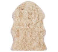 Tapis Carpette de Salon Moquette de Salon Carpette de Chambre à Coucher Moquette de Salle de Séjour Maison 60x90 cm Peau de Mouton Synthétique