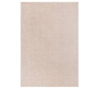 vidaXL Tapis à poils courts 160x230 cm Beige foncé