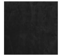 vidaXL Tapis à Poils Courts Doux et Lavable, Moquette de Sol, Tapis de Zone, Carpette de Salon Salle de Séjour Chambre, Moderne, Noir 120x120 cm