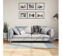 Vidaxl Tapis Huarte À Poils Courts Doux Et Lavable Bleu 80x150 Cm