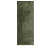 vidaXL Tapis à Poils Courts Doux et Lavable, Moquette de Sol, Tapis de Zone, Carpette de Salon Salle de Séjour Chambre, Moderne, Vert Forêt 80x200 cm