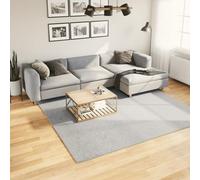 vidaXL Tapis Huarte – à poils courts, doux et lavable – Gris 240x240 cm