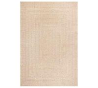 vidaXL – Tapis à poils courts Huarte – Doux et lavable – Moderne, gris 120x120 cm