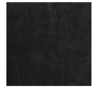 vidaXL Tapis Huarte À poils courts, doux et lavable Noir 160x160 cm