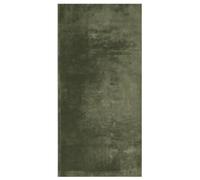 vidaXL Tapis à Poils Courts Doux et Lavable, Moquette de Sol, Tapis de Zone, Carpette de Salon Salle de Séjour Chambre, Moderne, Vert Forêt 100x200 cm