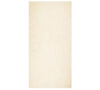 vidaXL Tapis à Poils Courts Doux et Lavable, Moquette de Sol, Tapis de Zone, Carpette de Salon Salle de Séjour Chambre, Moderne, Crème 100x200 cm