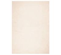 vidaXL Tapis à Poils Courts Doux et Lavable, Moquette de Sol, Tapis de Zone, Carpette de Salon Salle de Séjour Chambre, Moderne, Beige 160x230 cm