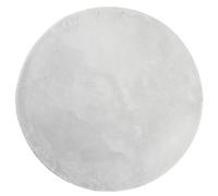 Vidaxl Tapis Huarte À Poils Courts Doux Et Lavable Gris Ø 120 Cm