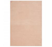 Vidaxl Tapis Huarte À Poils Courts Doux Lavable Rouge Clair 140x200 Cm