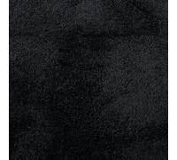 vidaXL Tapis à Poils Courts, Moquette de Sol, Tapis de Zone, Carpette de Salon Chambre à Coucher Salle de Séjour, Moderne, Noir 240x240 cm