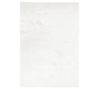 vidaXL Tapis à Poils Courts, Moquette de Sol, Tapis de Zone, Carpette de Salon Chambre à Coucher Salle de Séjour, Moderne, Crème 120x170 cm