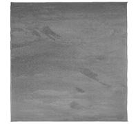 vidaXL – Tapis Oviedo à poils courts – Moderne – Anthracite 120x120 cm
