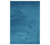vidaXL Tapis à poils courts moelleux – Moderne Turquoise 160x230 cm