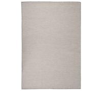 Vidaxl Tapis À Tissage Plat D'extérieur 120x170 Cm Taupe
