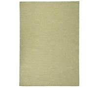 Vidaxl Tapis À Tissage Plat D'extérieur 140x200 Cm Vert