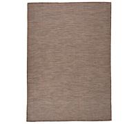 Tapis à Tissage Plat d'Extérieur 200x280 cm Motif de Feuille Jardin vidaXL