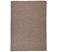 Vidaxl Tapis À Tissage Plat D'extérieur 200x280 Cm Marron