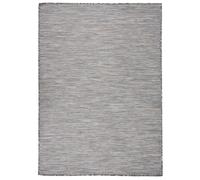 Vidaxl Tapis À Tissage Plat D'extérieur 200x280 Cm Marron Et Noir