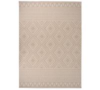 Vidaxl Tapis À Tissage Plat D'extérieur 200x280 Cm Rayures Brunes