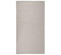 Vidaxl Tapis À Tissage Plat D'extérieur 80x150 Cm Taupe