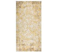 Vidaxl Tapis À Tissage Plat D'extérieur 100x200 Cm Jaune