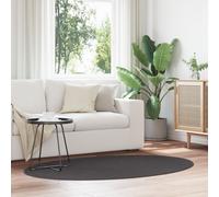 Vidaxl Tapis Anthracite Polyester 100 X 200 Cm Tapis D'accent