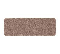 vidaXL Tapis Antidérapants pour Escaliers 15 pcs Marron 60 x 25 cm PP, Tapis de Marche élégants, rectangulaires, Design Minimaliste, Base antidérapante, sécurité à la Maison