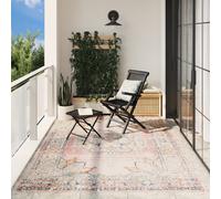 Vidaxl Tapis Arbizu Intérieur Extérieur Design Vintage 200x280 Cm