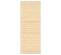 vidaXL Tapis Bambou 80 x 200 cm Naturel