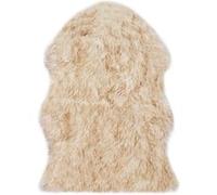 Tapis Carpette de Salon Moquette de Salon Carpette de Chambre à Coucher Moquette de Salle de Séjour Maison 60x90 cm Peau de Mouton Synthétique