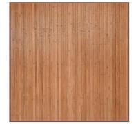 vidaXL Tapis Carré Naturel 100x100 cm Bambou, Tapis de Salon, Tapis de Cuisine, Tapis carré, Tapis de Chambre à Coucher