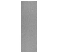 vidaXL Tapis couloir moderne Gris clair 100 x 250 cm 100% polypropylène texturé antidérapant