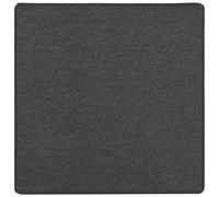 Vidaxl Tapis Couloir Gris Foncé 100 X 100 Cm 100% Polypropylène